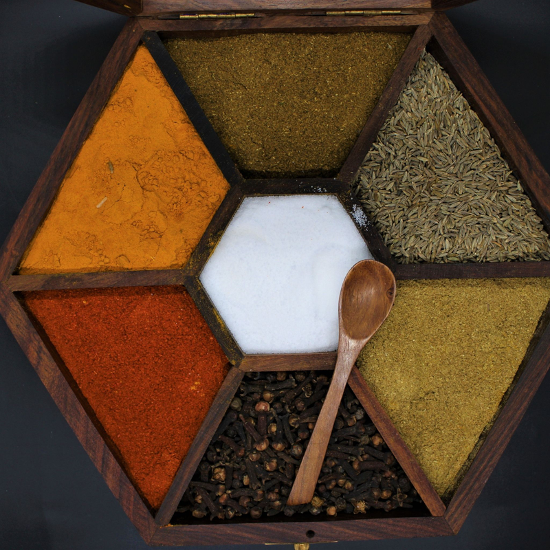 aipaninspiredhandpaintedfullhexagonshapedsheeshamwoodspicebox3_7e358052-739b-4db8-a8b7-4ea059b1bf58-4x